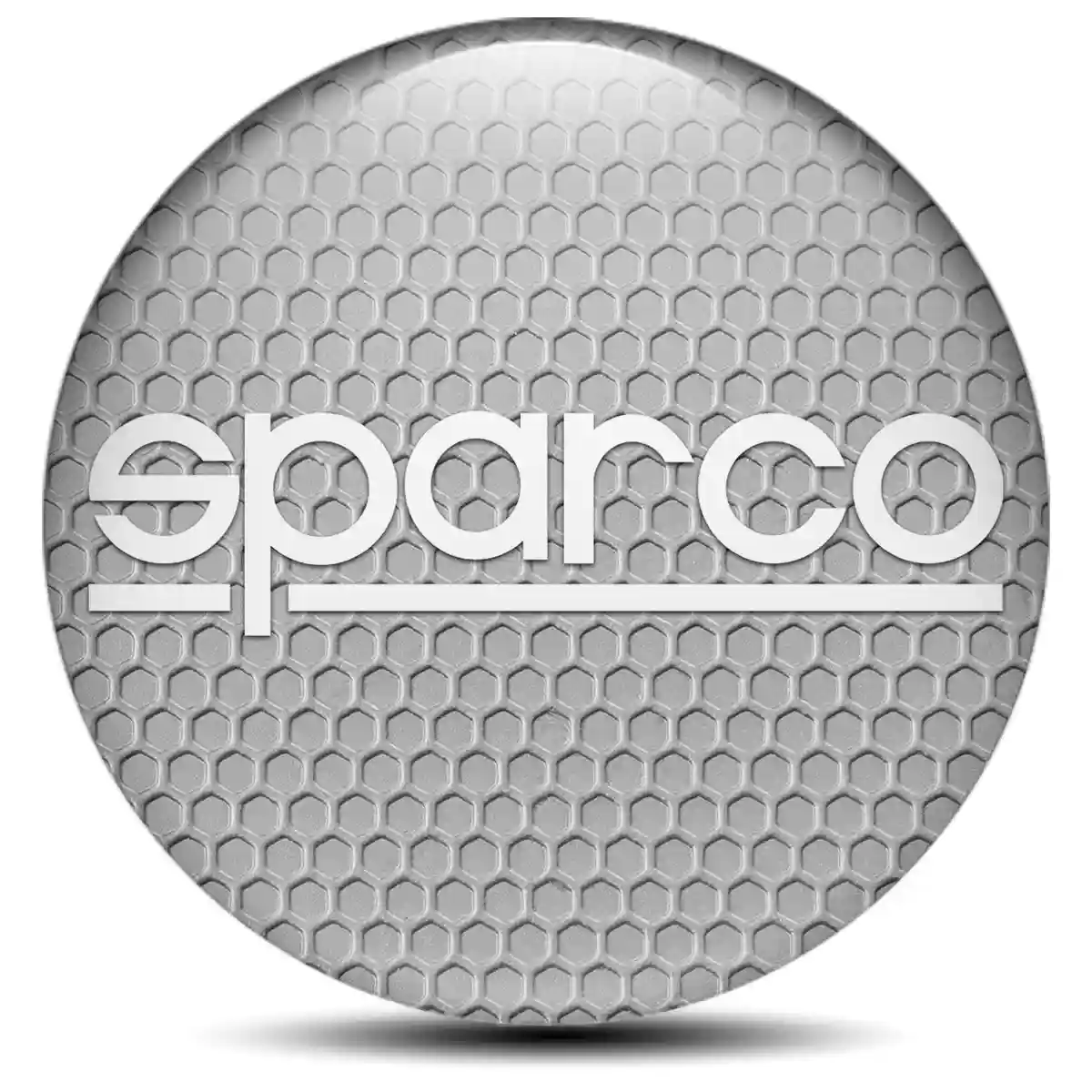 Sparco Logo Silicone Sticker Elite Finish