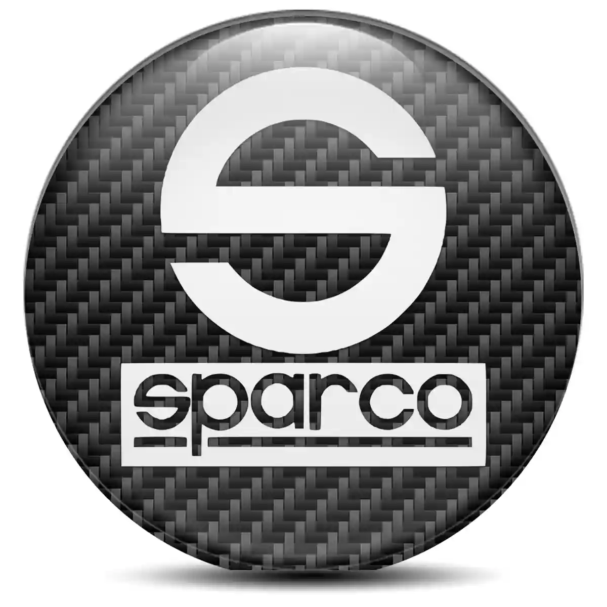 Sparco Logo Silicone Sticker Noble Edition