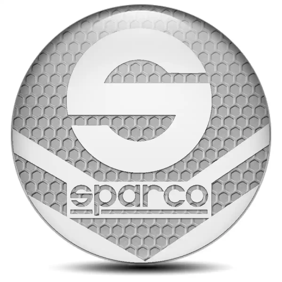 Sparco Logo Silicone Sticker Prestige Line