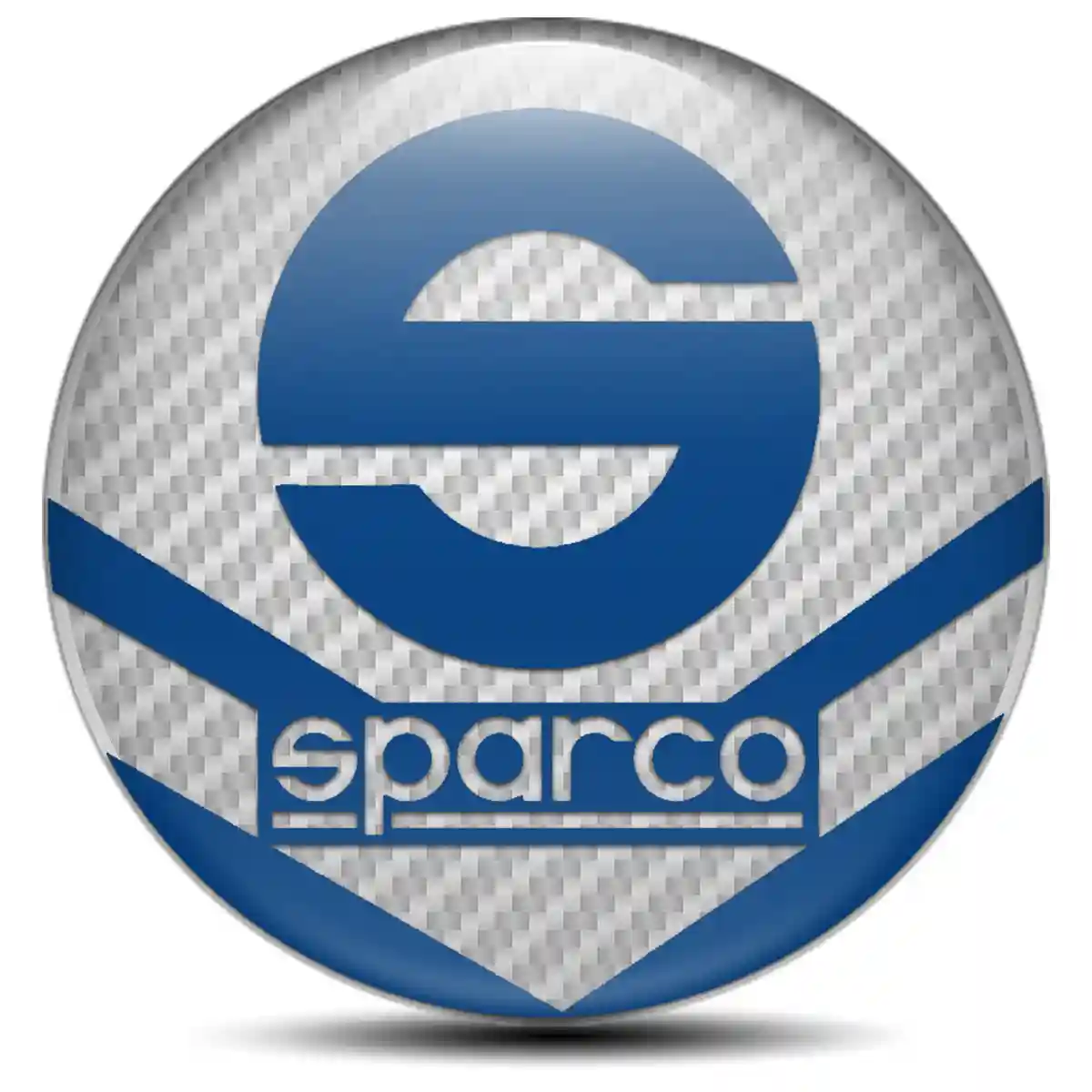 Sparco Logo Silicone Sticker Self-Adhesive Elite Edition