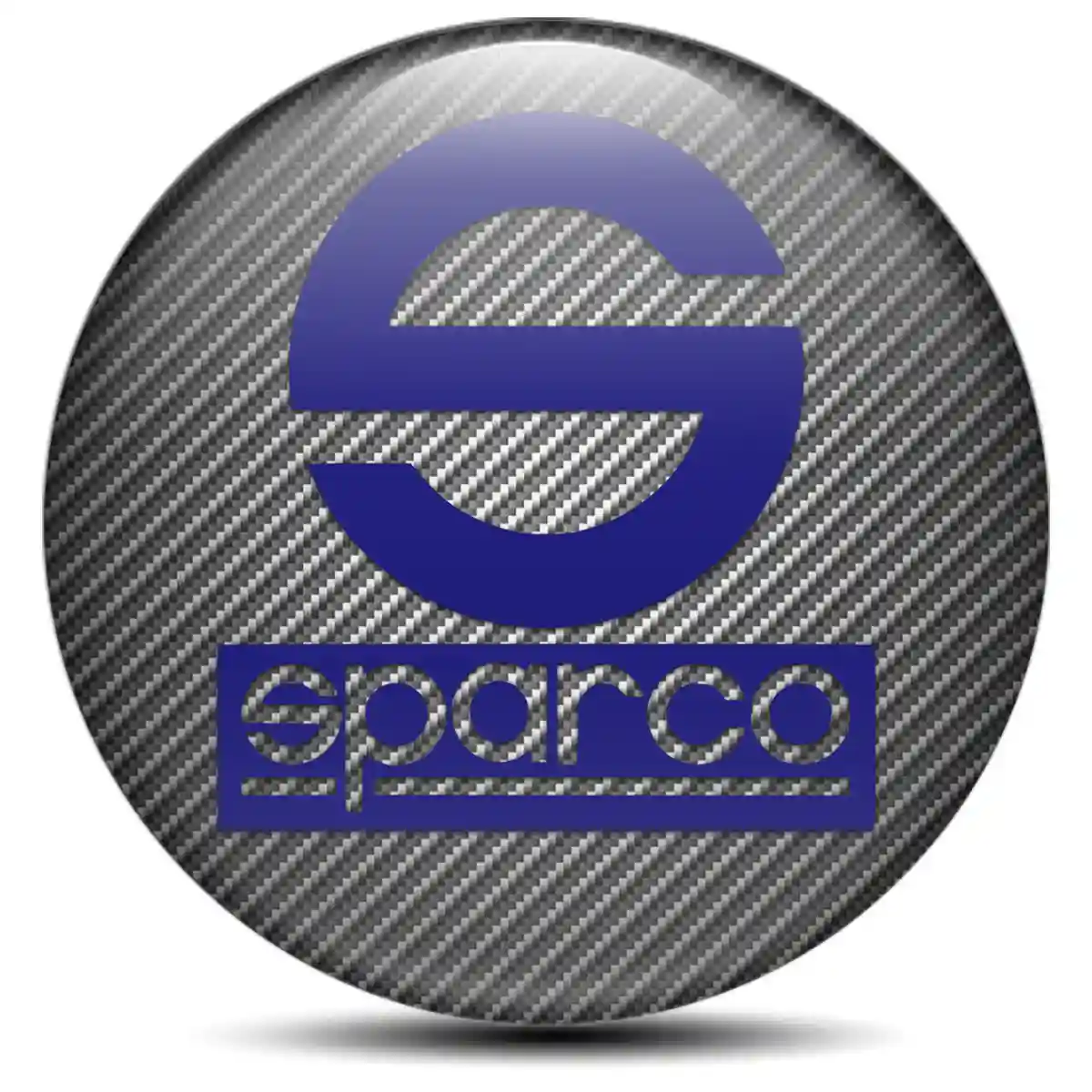 Sparco Logo Silicone Sticker Self-Adhesive Noble Edition