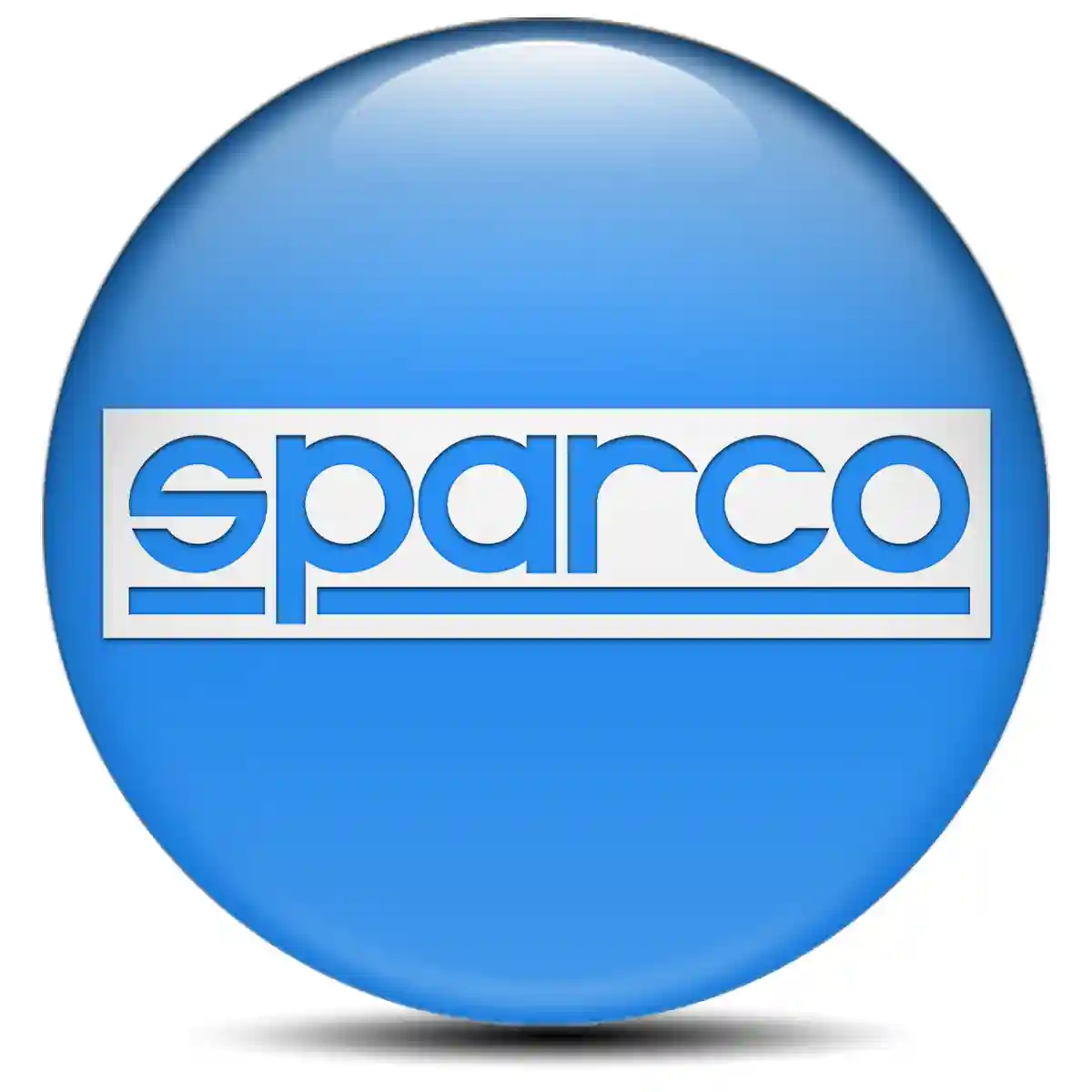 Sparco Logo Silicone Sticker Self-Adhesive Prestige Line