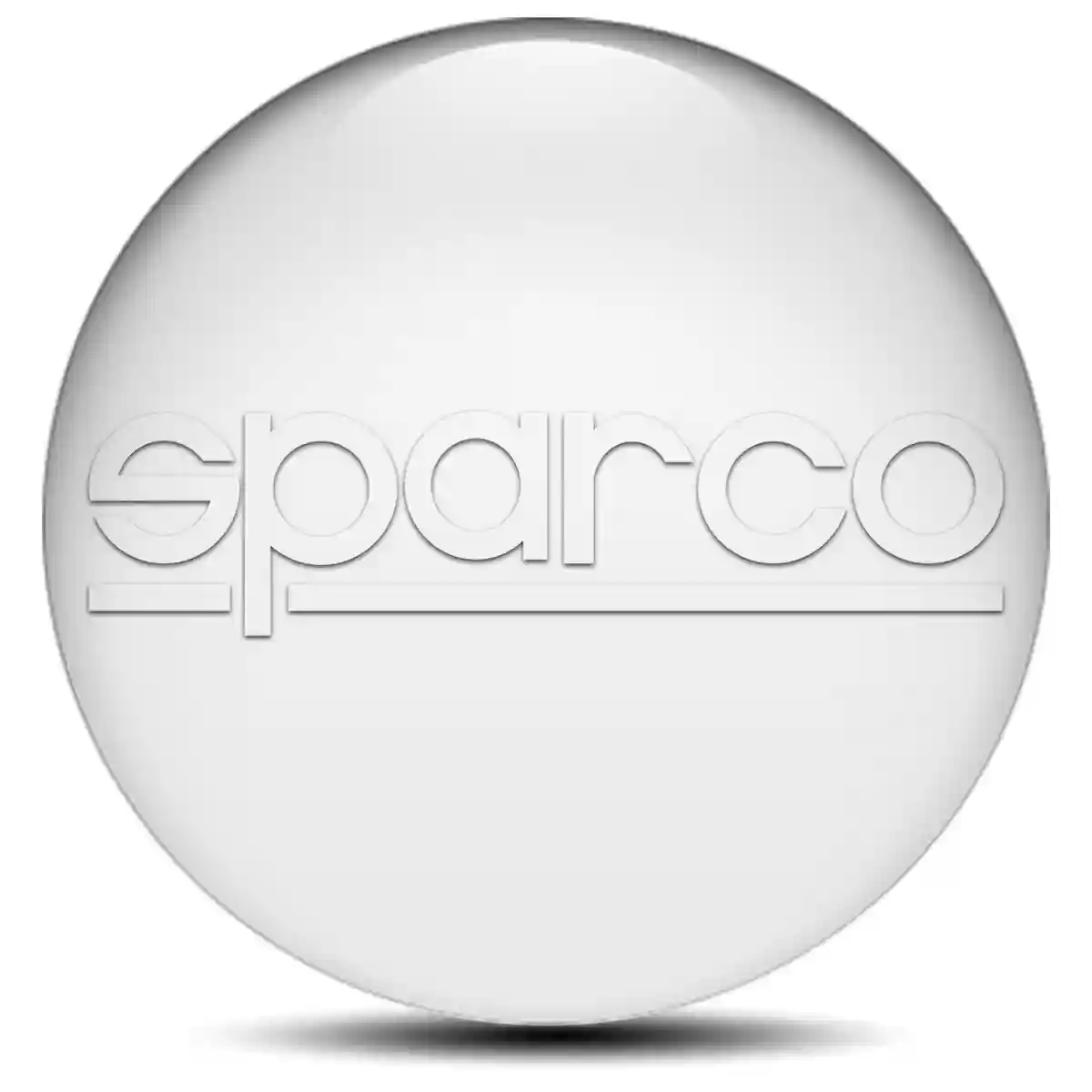 Sparco Logo Silicone Sticker Superior Craft