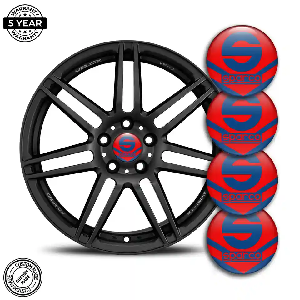Sparco Silicone Emblem Refined Design