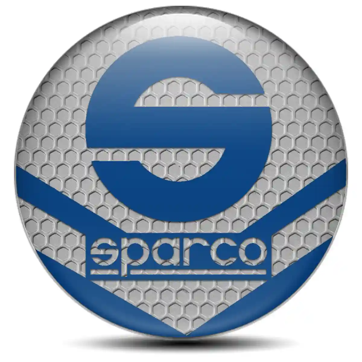 Sparco Silicone Emblem Self-Adhesive Refined Design