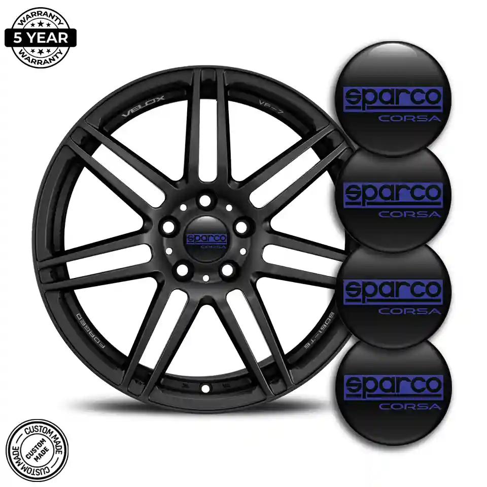 Sparco Silicone Emblem Sleek Style