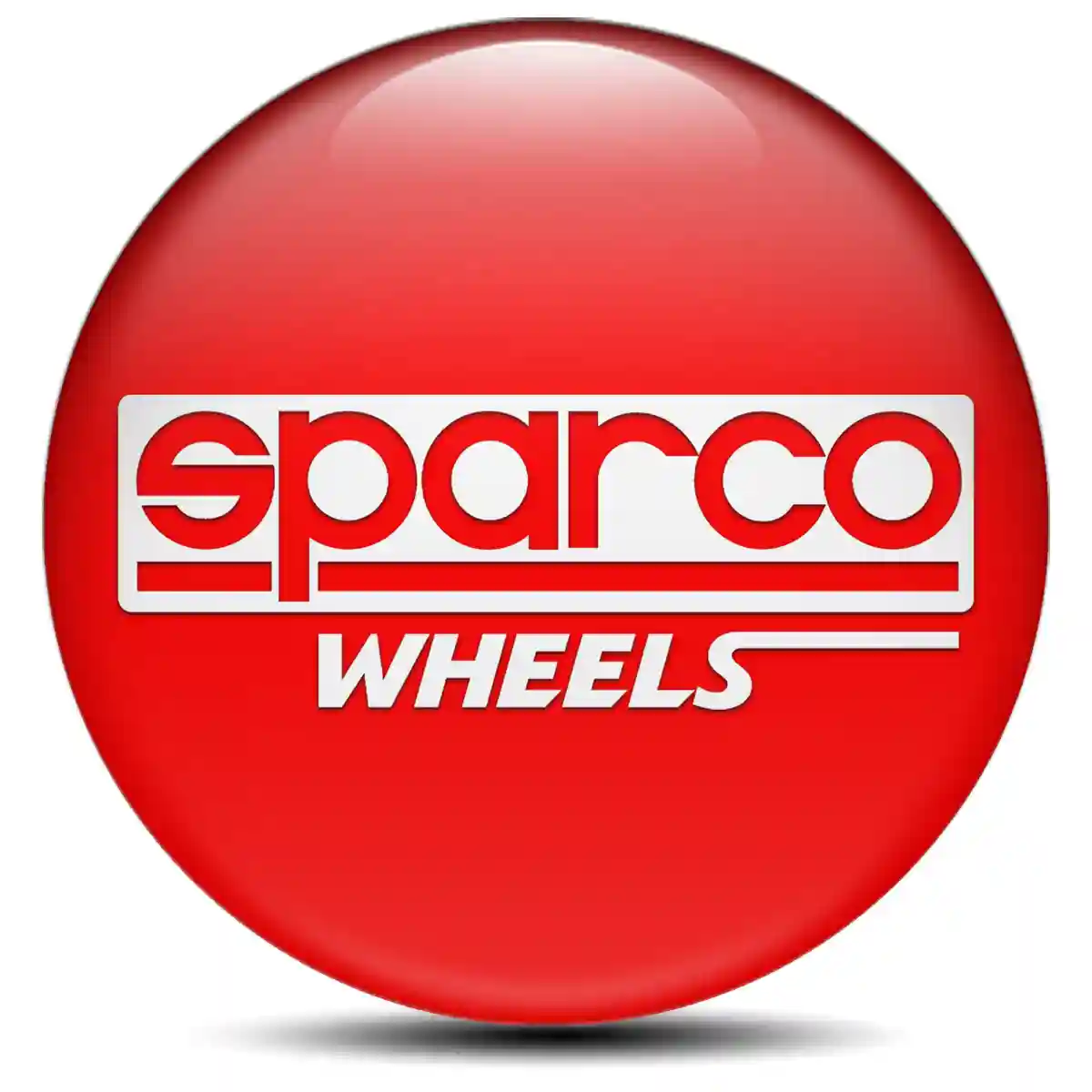 Sparco Silicone Sticker Self-Adhesive Refined Design