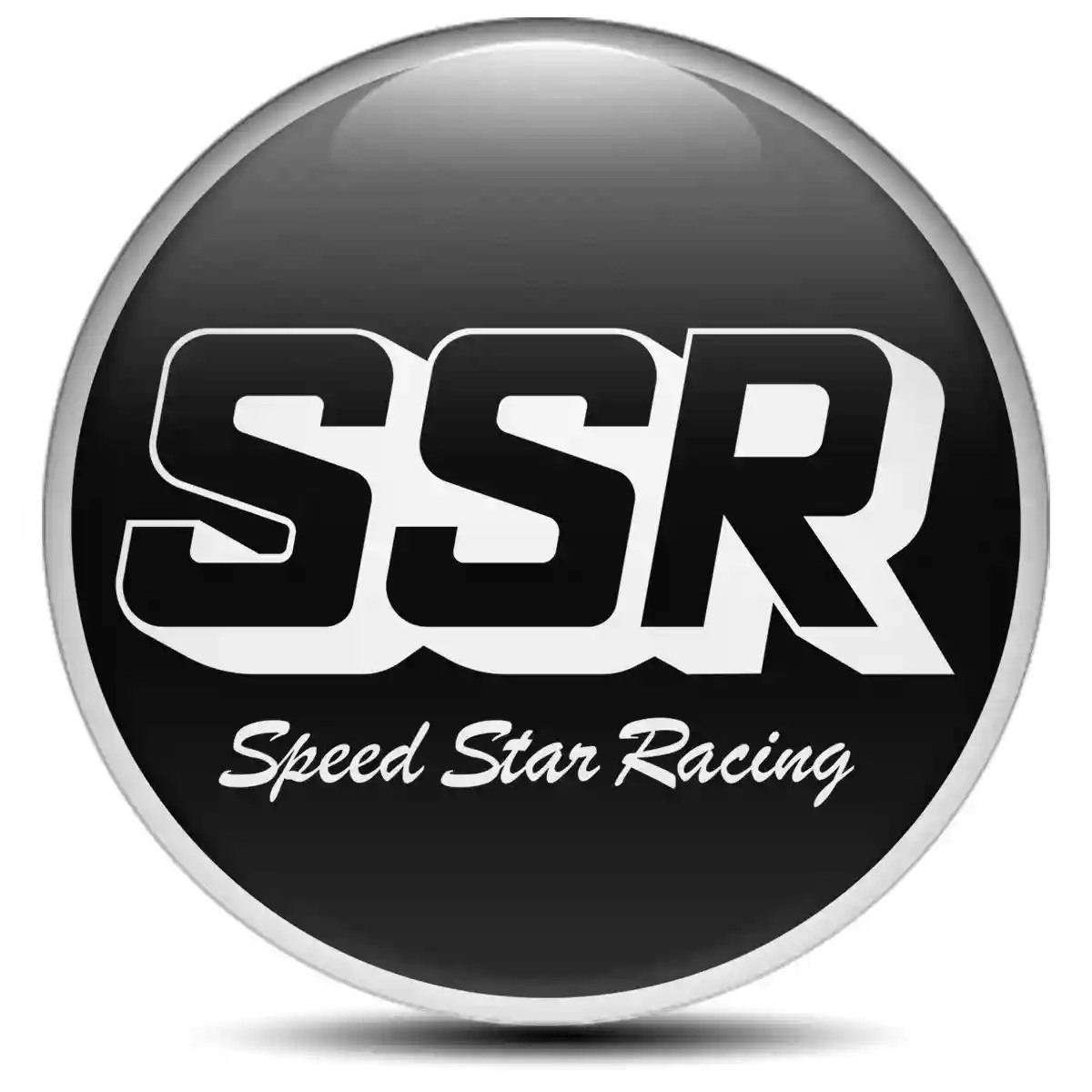 SSR Badge Emblems Center Cap Self-Adhesive Sleek Style
