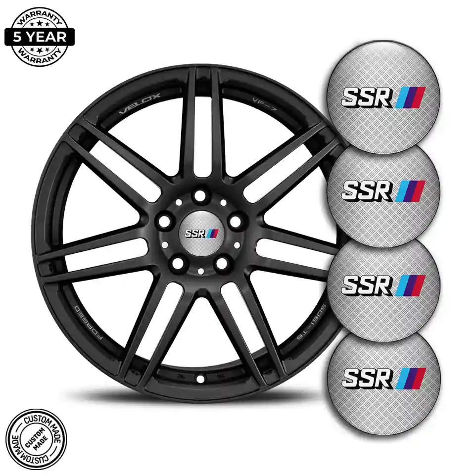 SSR Domed Emblem Self-Adhesive Prime Quality