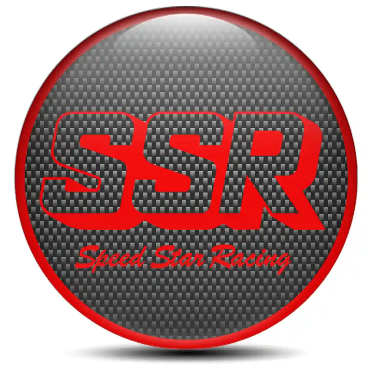 SSR Domed Emblem Self-Adhesive Refined Design