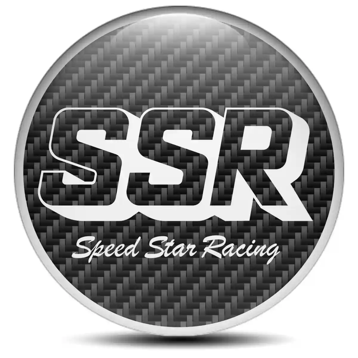 SSR Domed Emblem Self-Adhesive Sleek Style