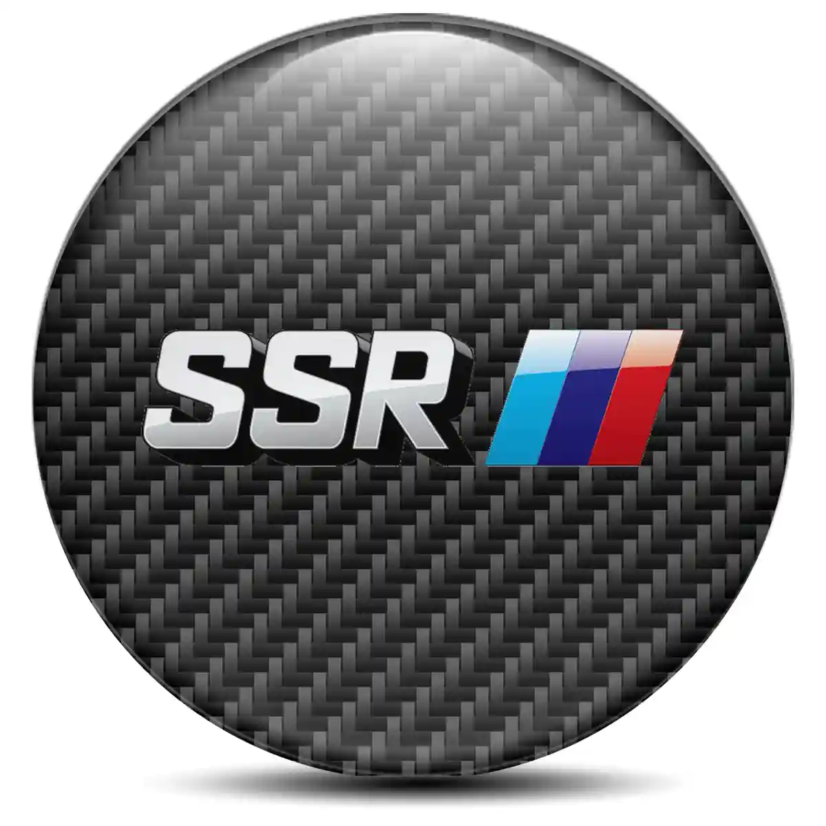SSR Domed Sticker Refined Design