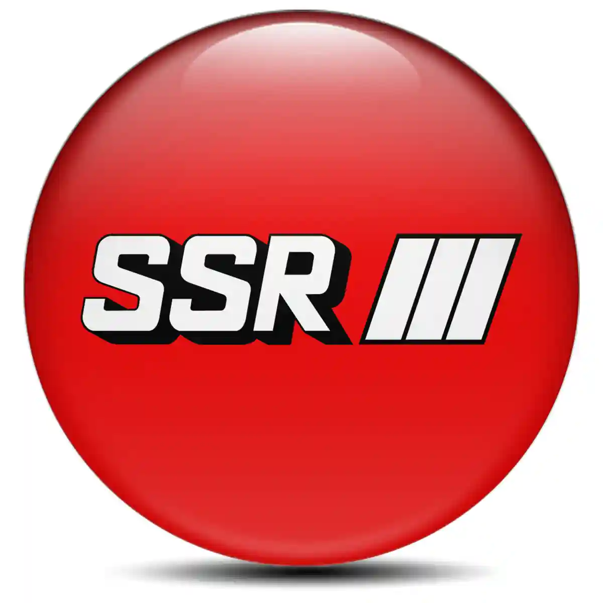 SSR Domed Sticker Self-Adhesive Elite Finish