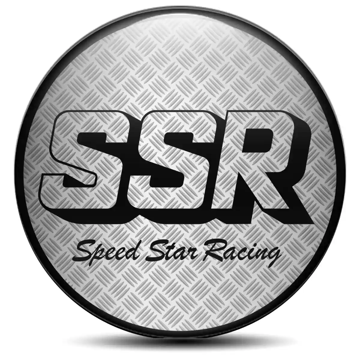 SSR Domed Sticker Self-Adhesive Refined Design