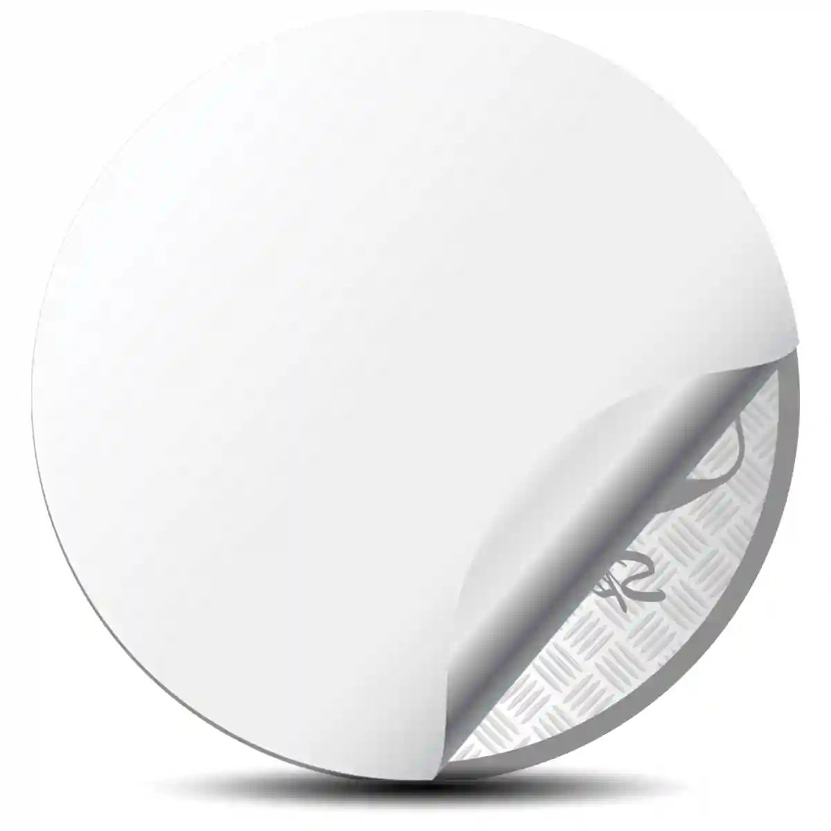 SSR Domed Sticker Self-Adhesive Refined Design