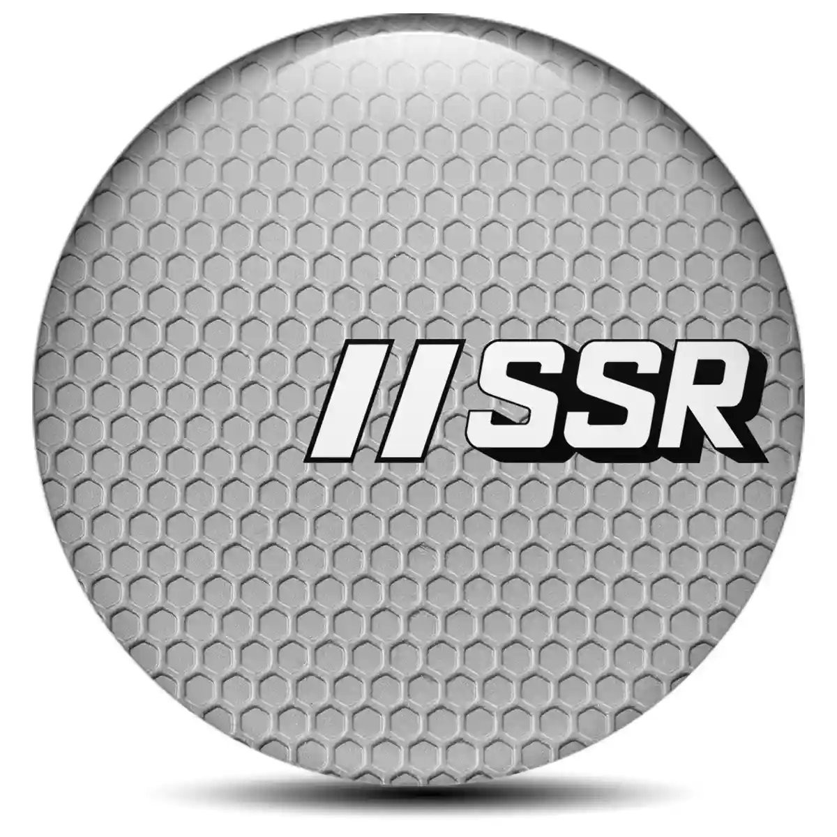 SSR Domed Sticker Self-Adhesive Sleek Style