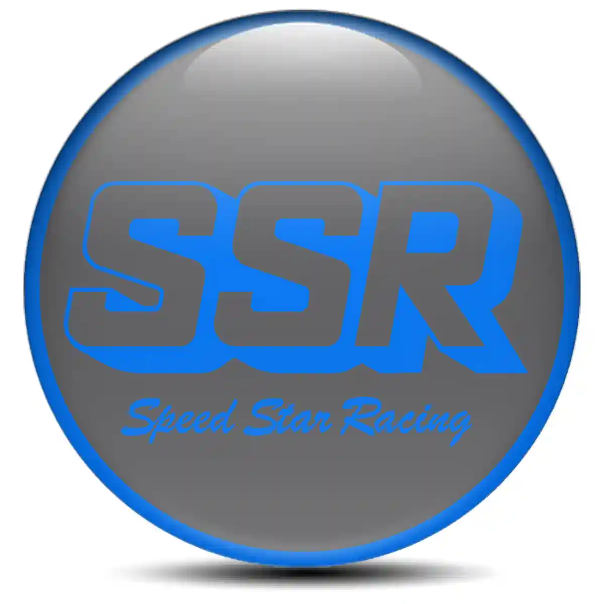 SSR Domed Sticker Sleek Style