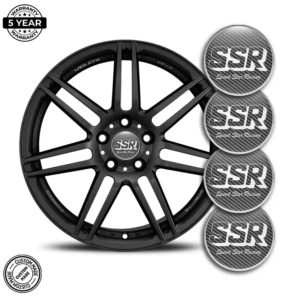 SSR Emblem Badge Self-Adhesive Prime Quality