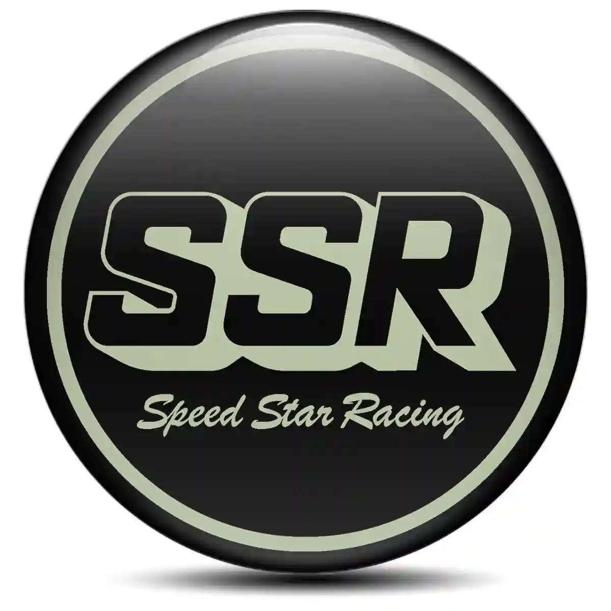 SSR Emblem Center Hub Cap Self-Adhesive Refined Design