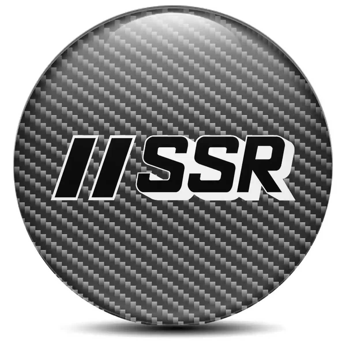 SSR Emblem Center Hub Cap Self-Adhesive Sleek Style