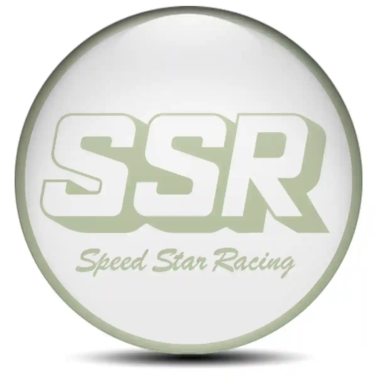 SSR Emblem Epoxy Self-Adhesive Refined Design