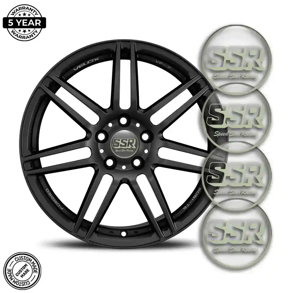 SSR Emblem Epoxy Self-Adhesive Refined Design