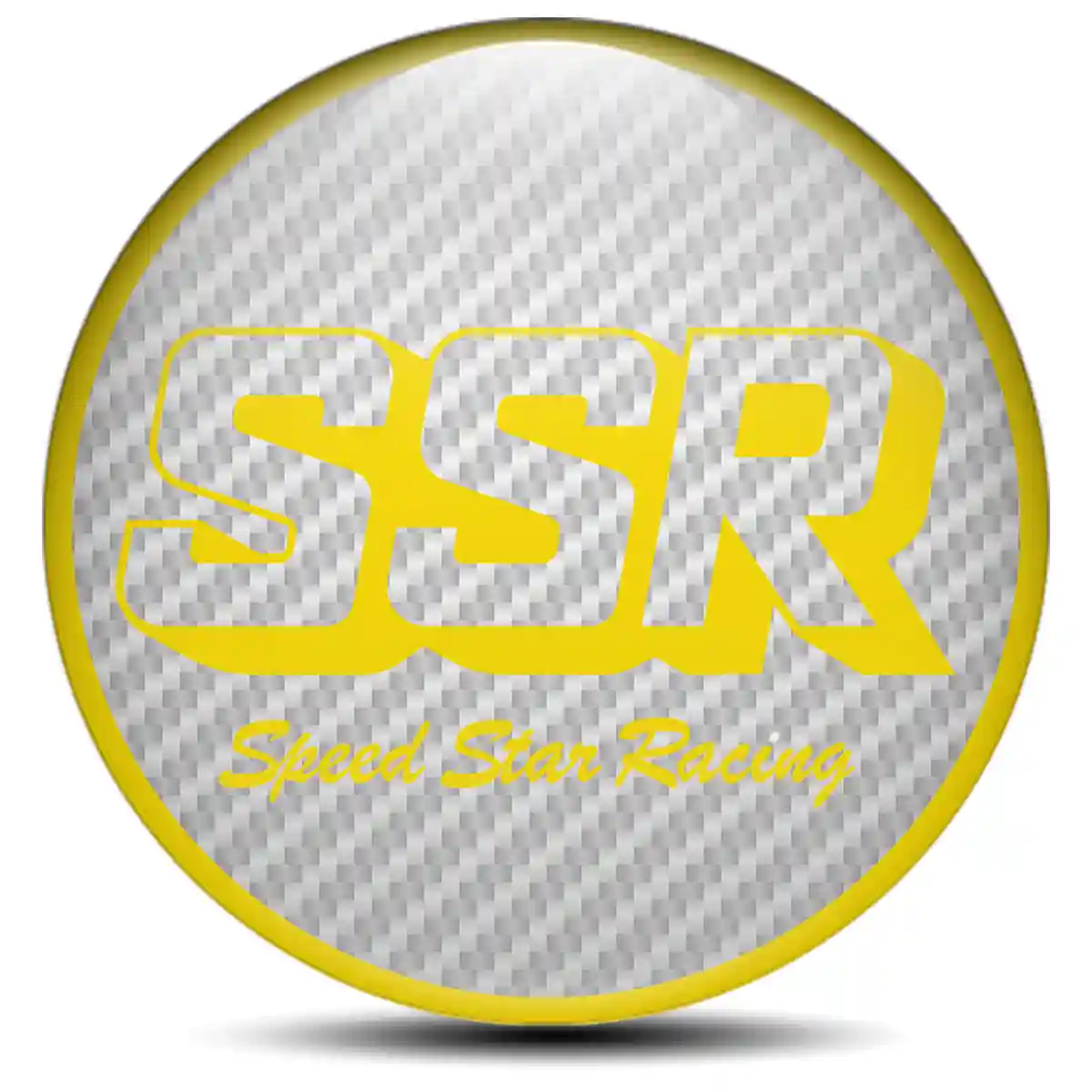SSR Emblem Wheel Center Caps Elite Finish