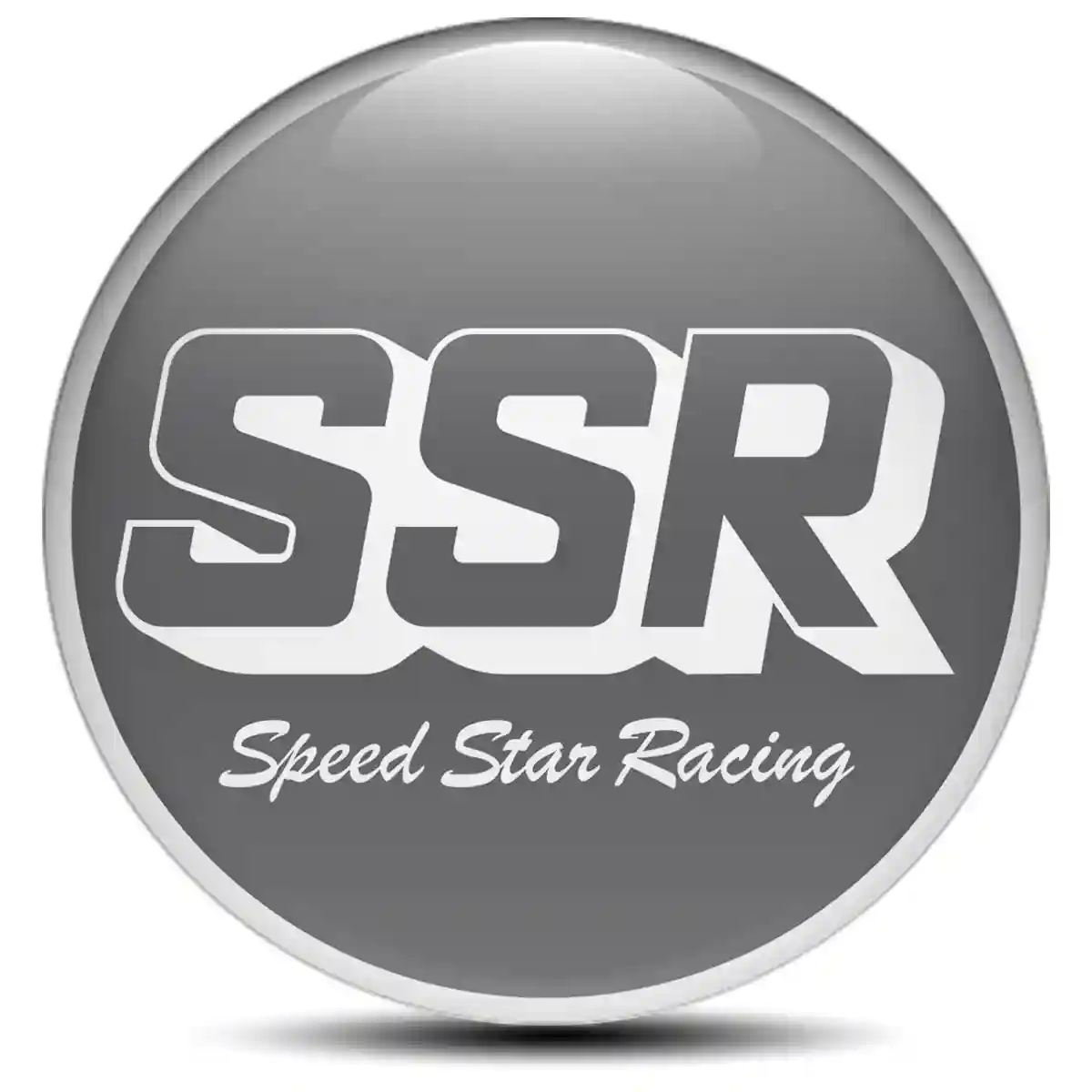SSR Emblem Wheel Center Caps Refined Design