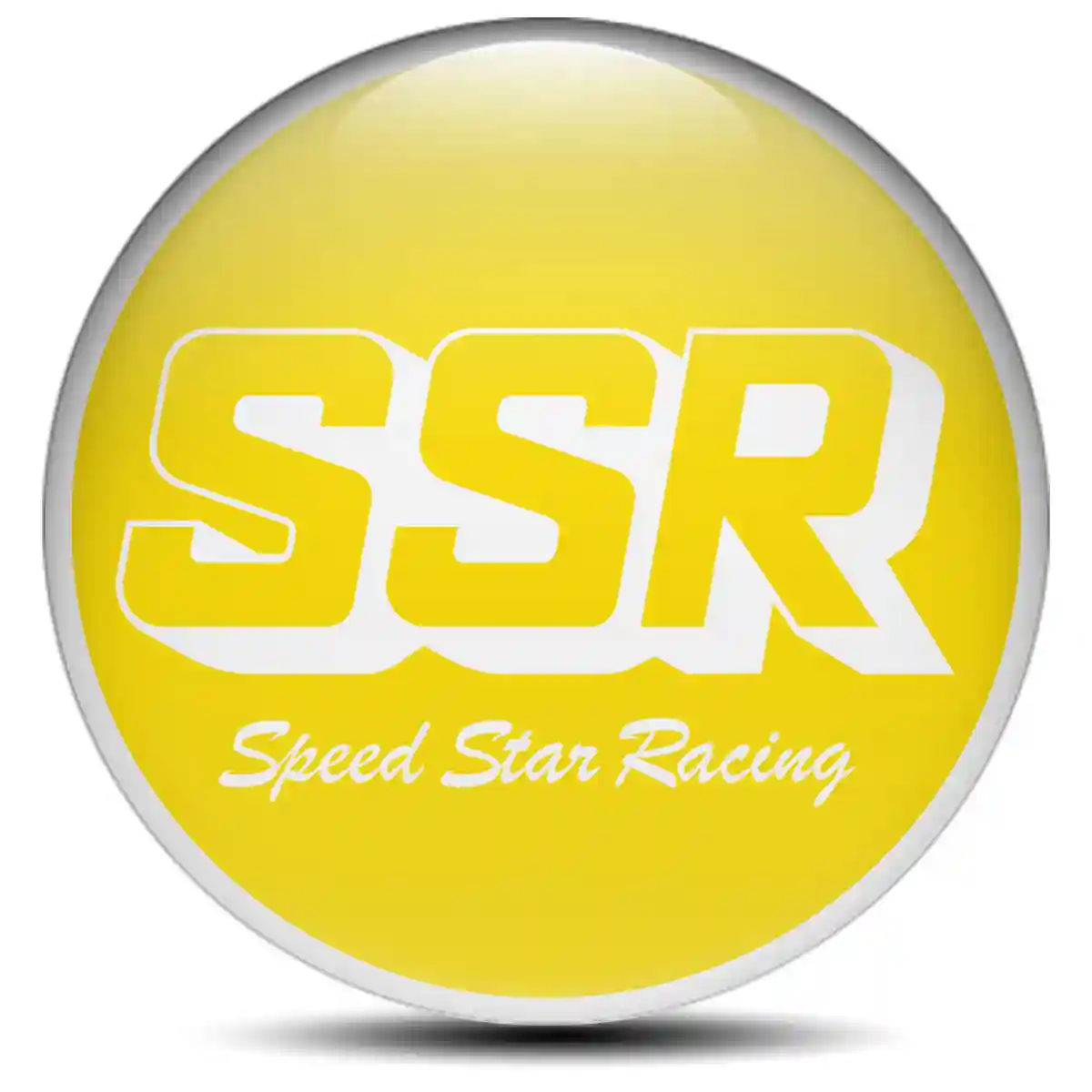 SSR Emblem Wheel Center Caps Sleek Style
