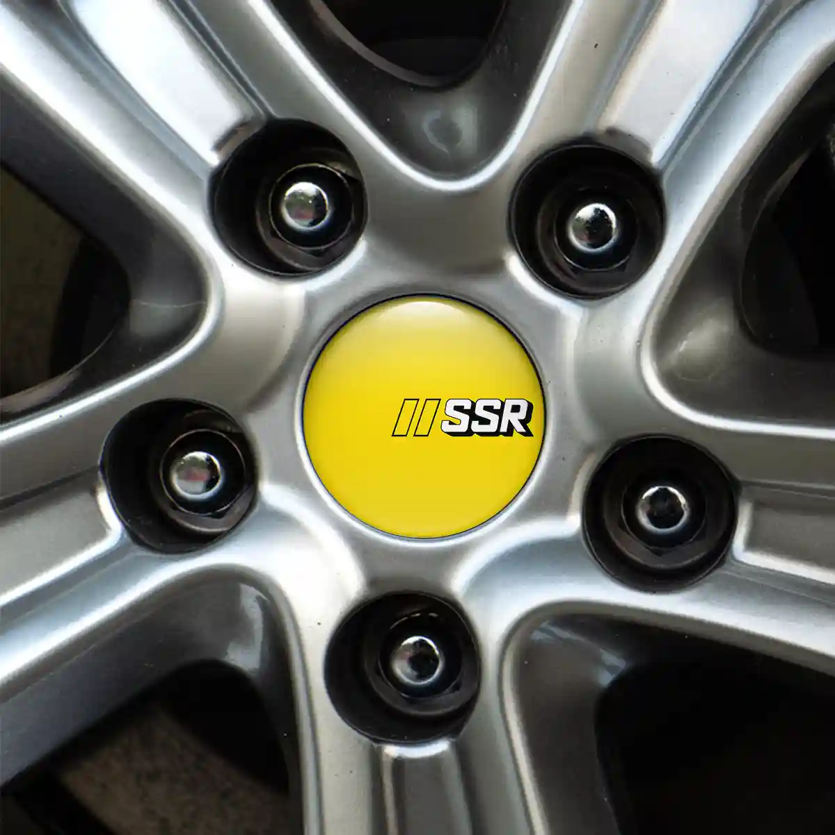 SSR Logo Silicone Badge Elite Finish