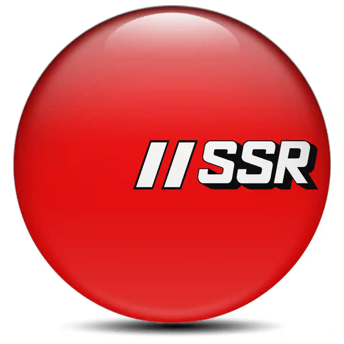 SSR Logo Silicone Badge Prime Quality