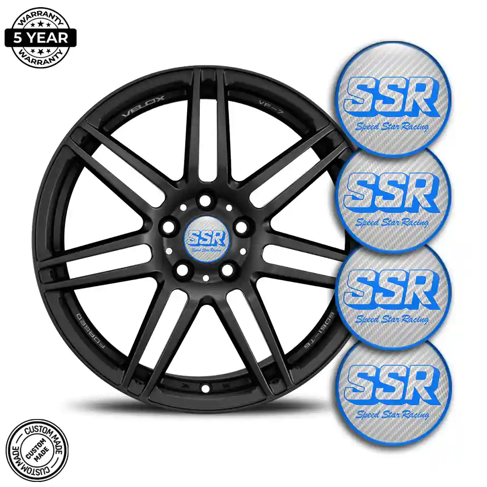 SSR Logo Silicone Badge Refined Design