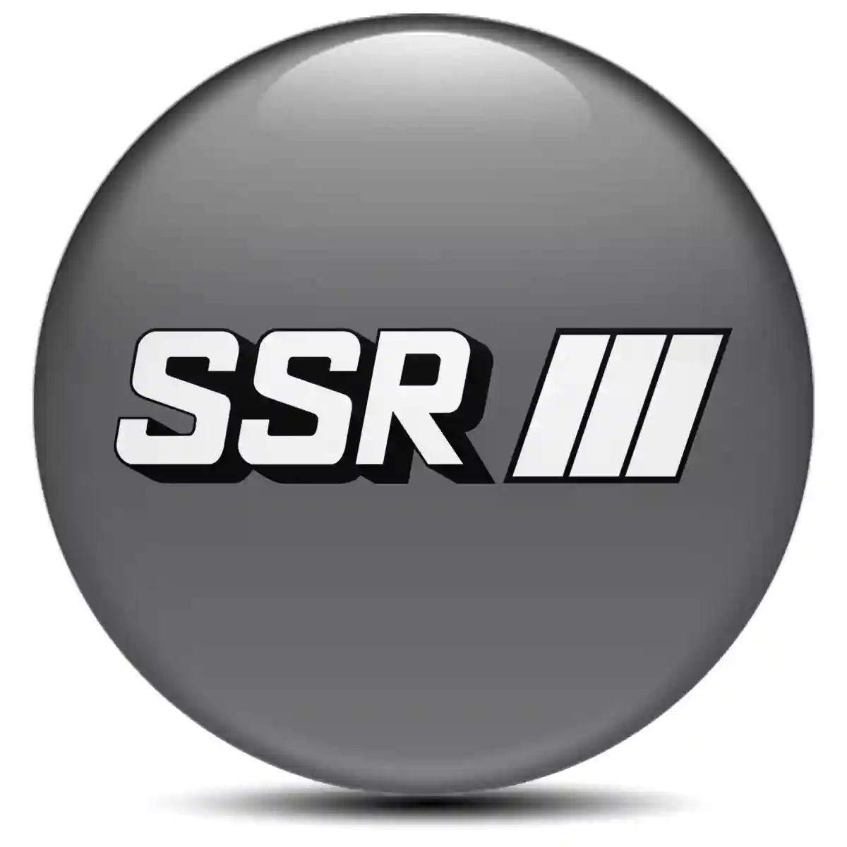SSR Logo Silicone Badge Self-Adhesive Superior Craft