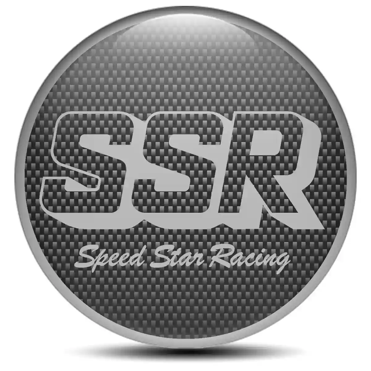 SSR Logo Silicone Emblem Self-Adhesive Elite Finish
