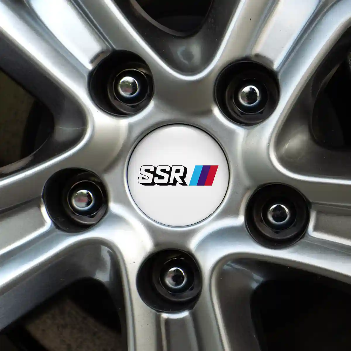 SSR Logo Silicone Emblem Sleek Style