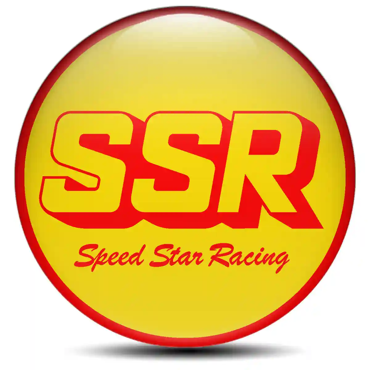 SSR Logo Silicone Sticker Prime Quality