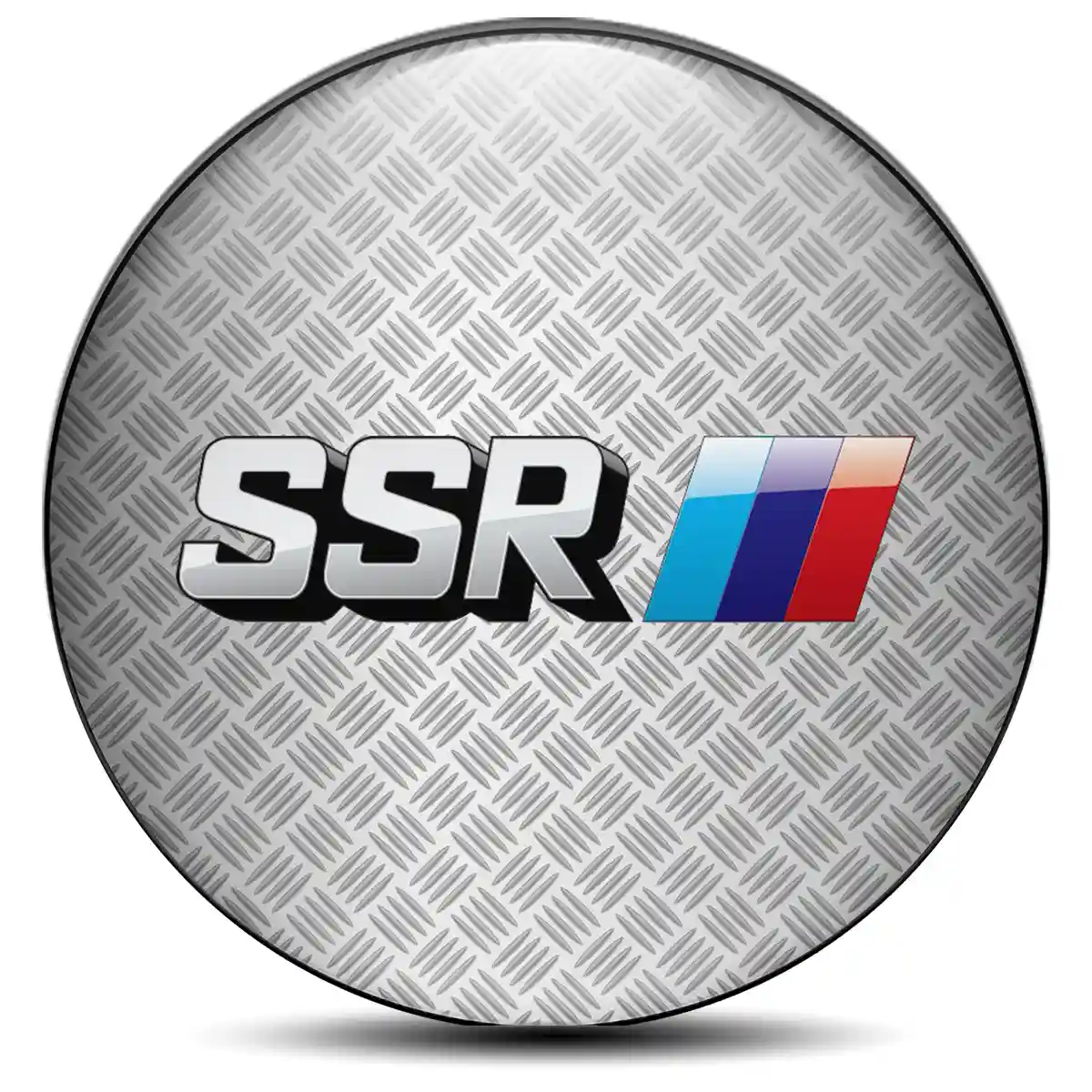 SSR Logo Silicone Sticker Self-Adhesive Prime Quality