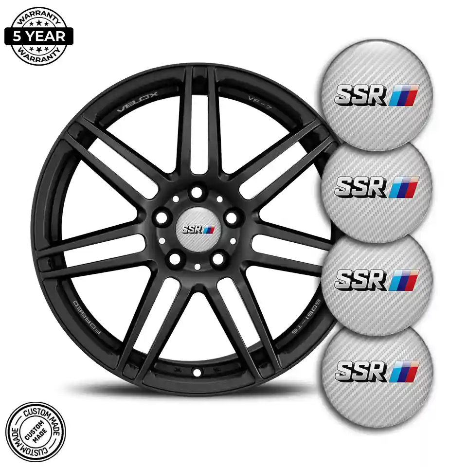 SSR Logo Silicone Sticker Self-Adhesive Superior Craft