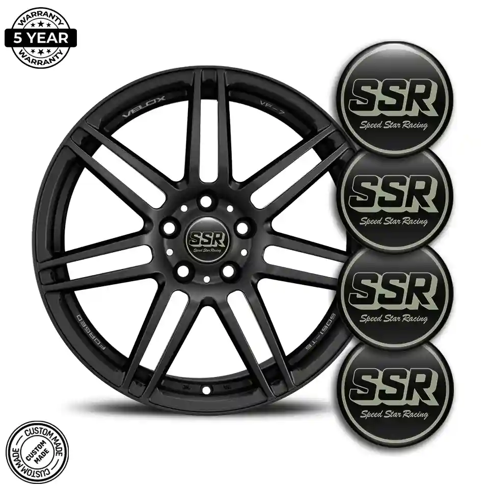 SSR Logo Sticker Elite Finish