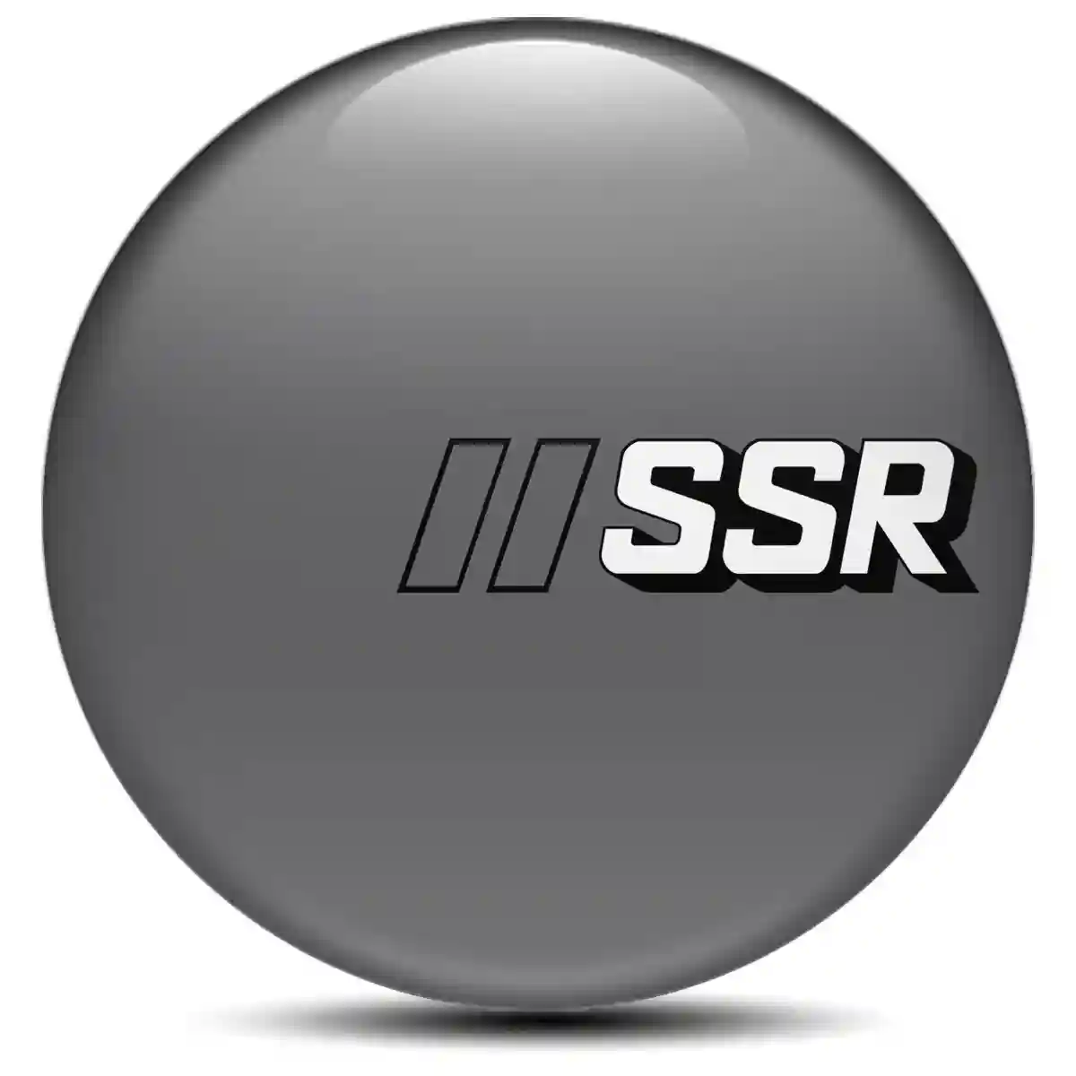 SSR Silicone Emblem Self-Adhesive Sleek Style