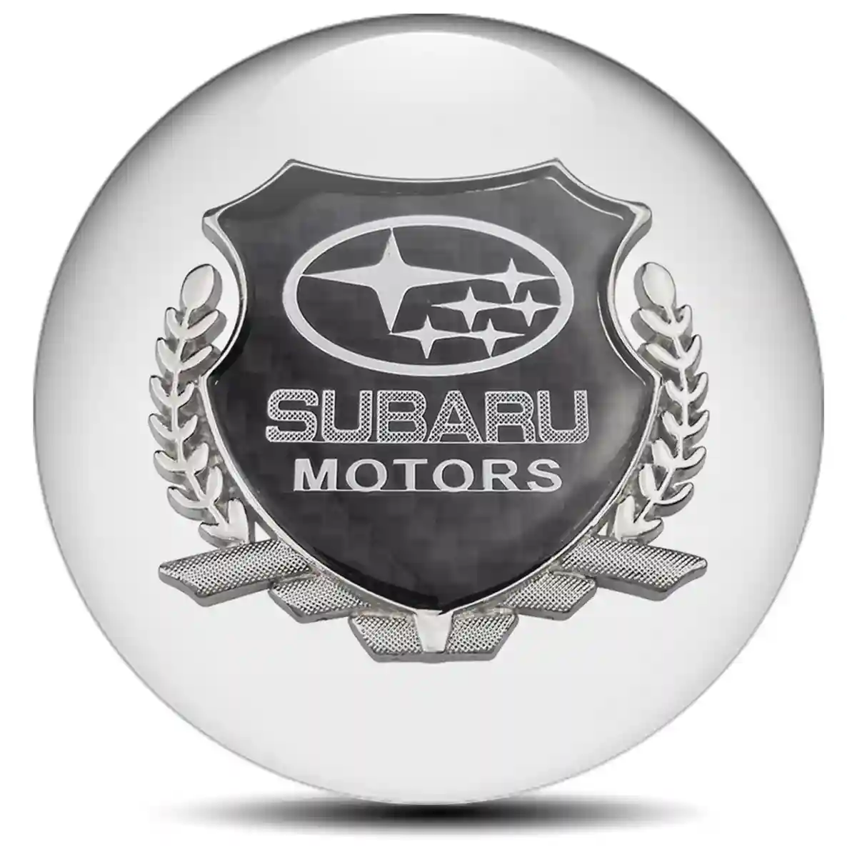 Subaru Badge Emblems Center Cap Deluxe Edition