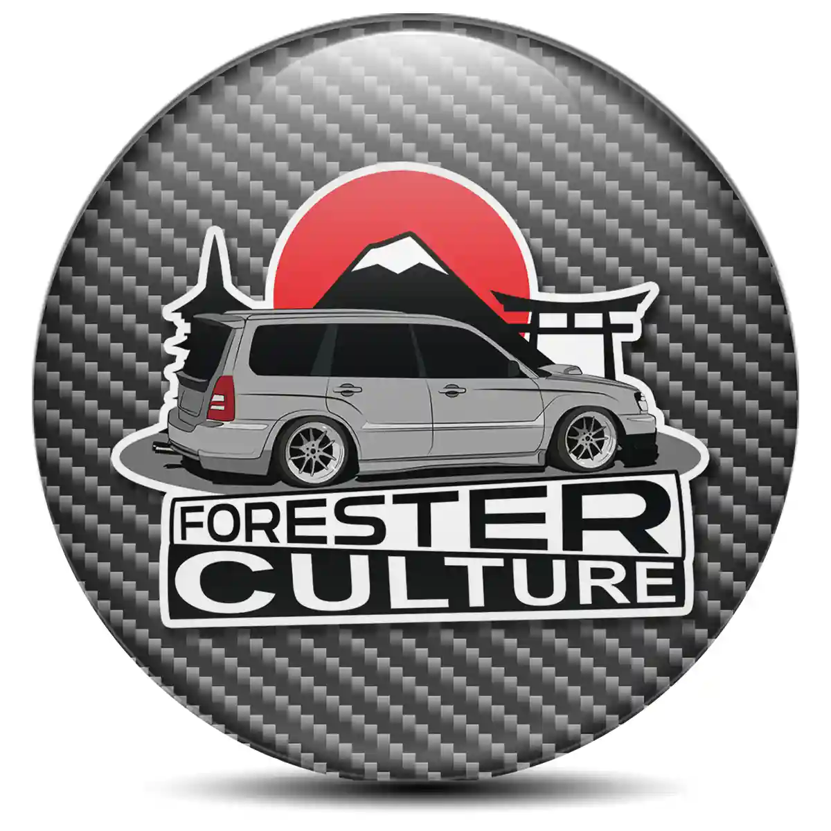 Subaru Badge Emblems Center Cap Exclusive Series
