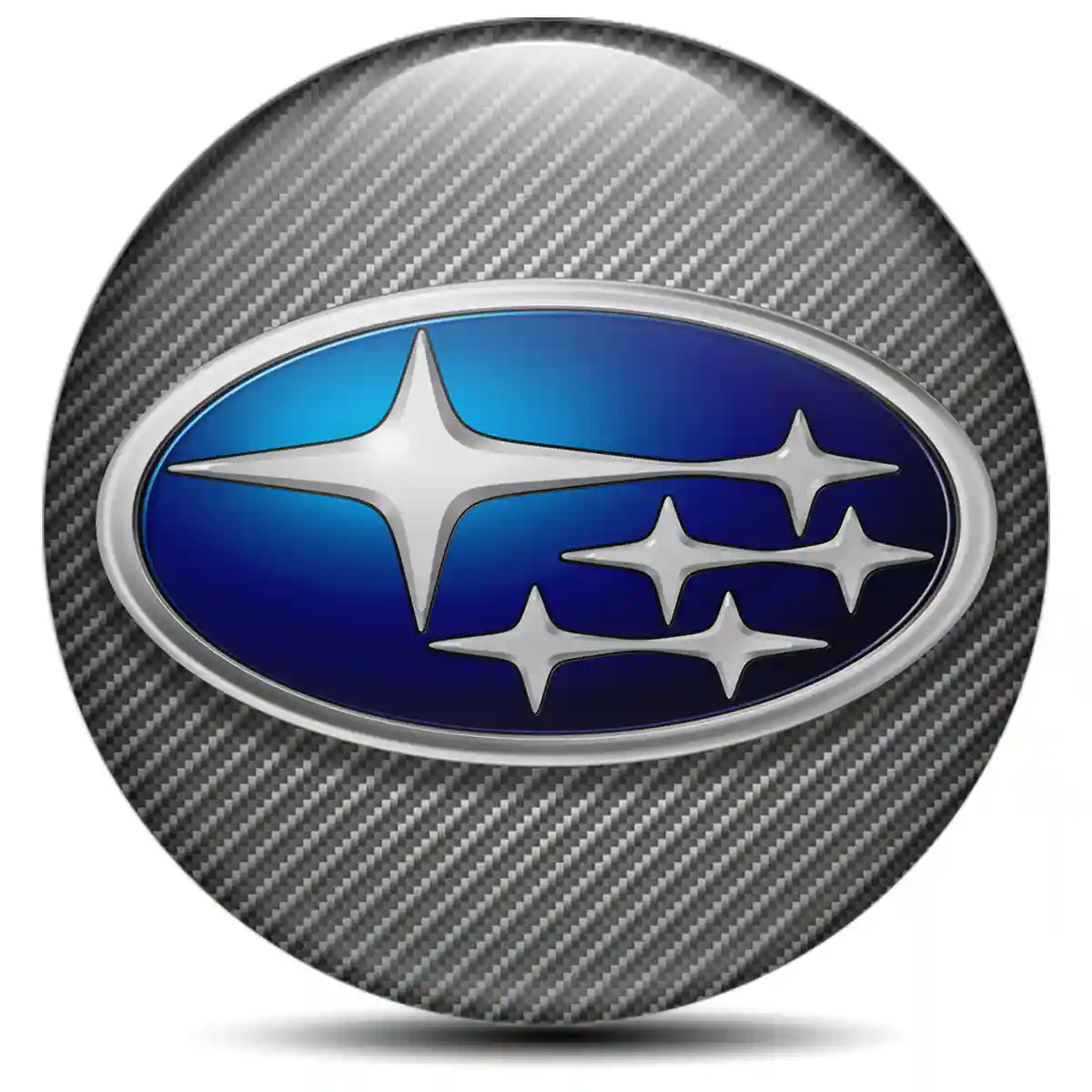 Subaru Badge Emblems Center Cap Sleek Style