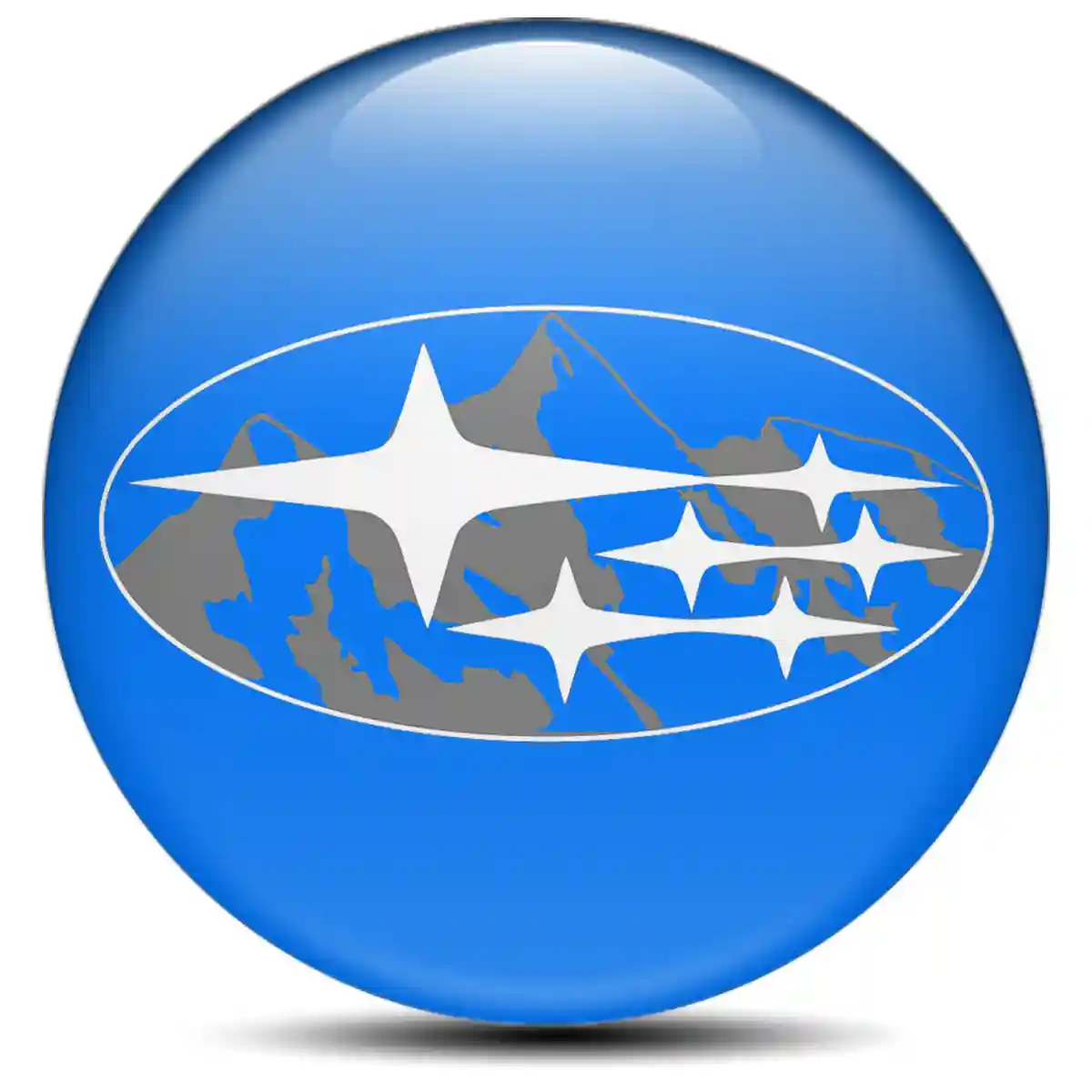 Subaru Domed Emblem Prime Quality