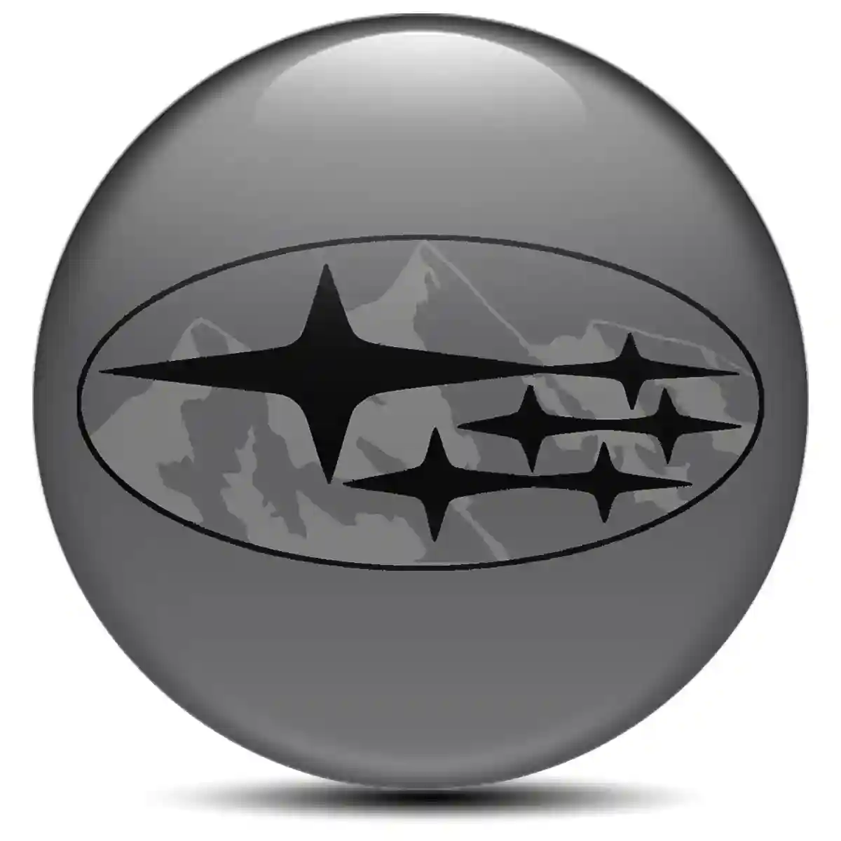 Subaru Domed Sticker Exclusive Series