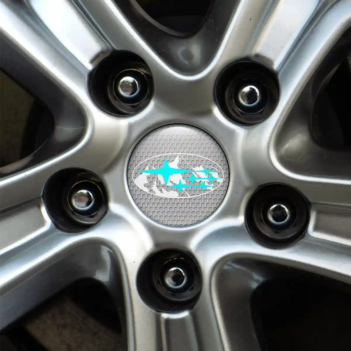 Subaru Domed Sticker Self-Adhesive Elite Edition