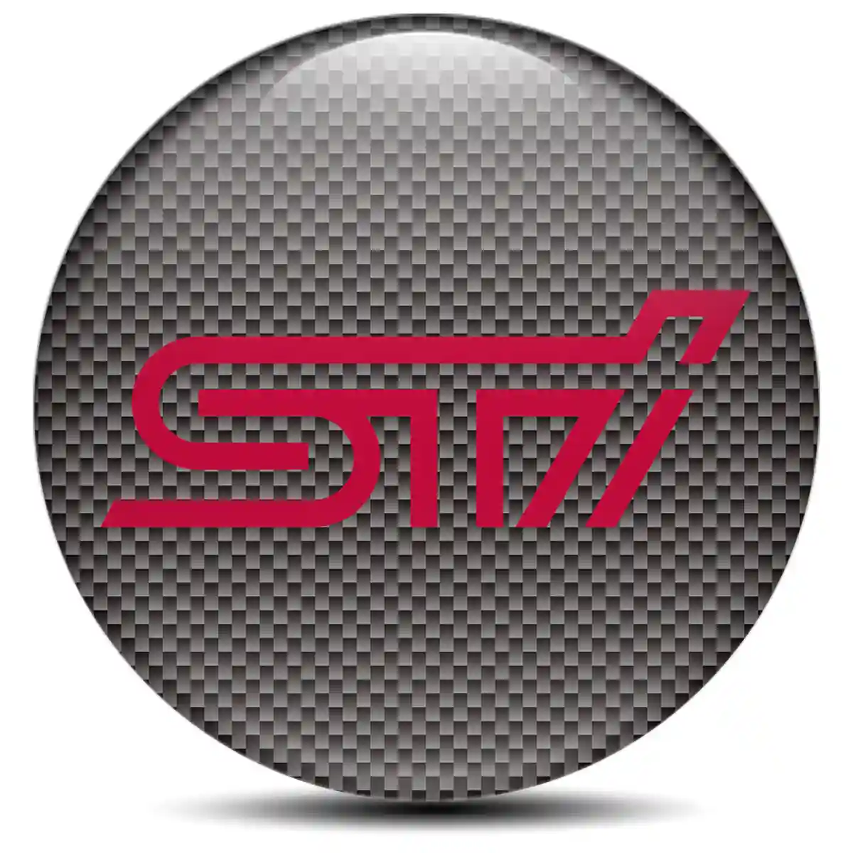 Subaru Domed Sticker Self-Adhesive Noble Edition