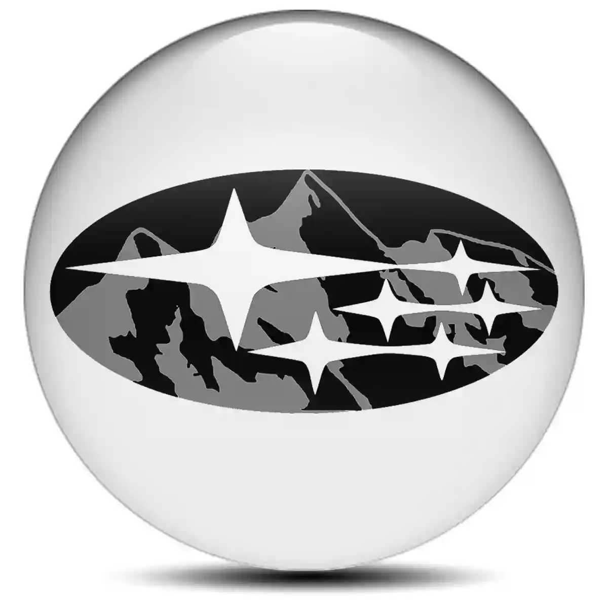 Subaru Domed Sticker Signature Grade