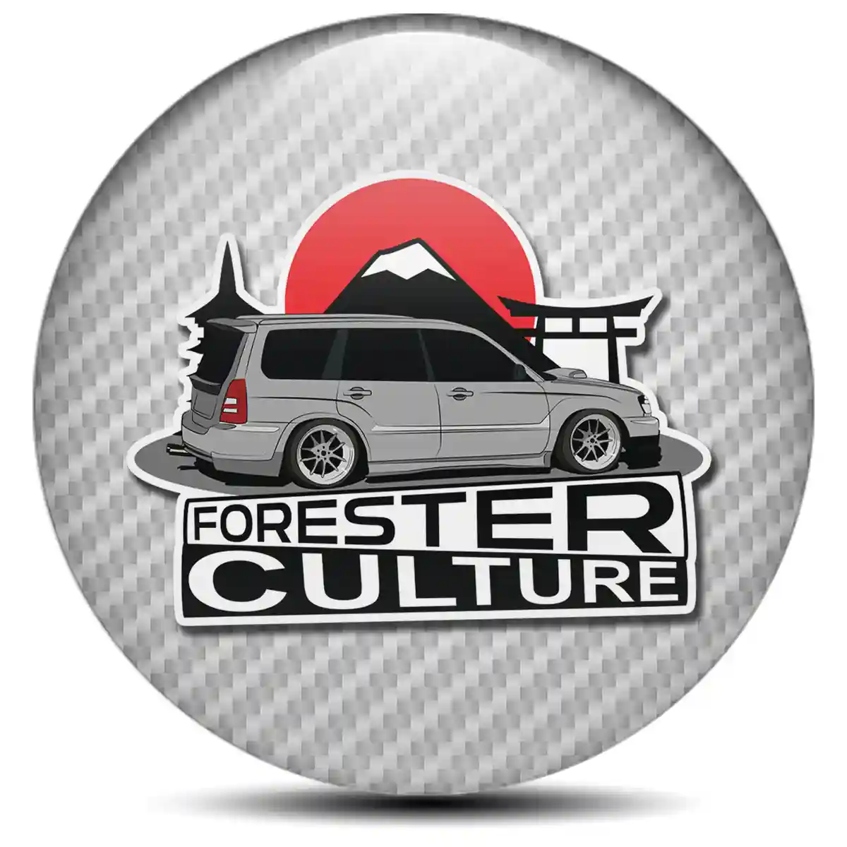 Subaru Emblem Badge Noble Edition
