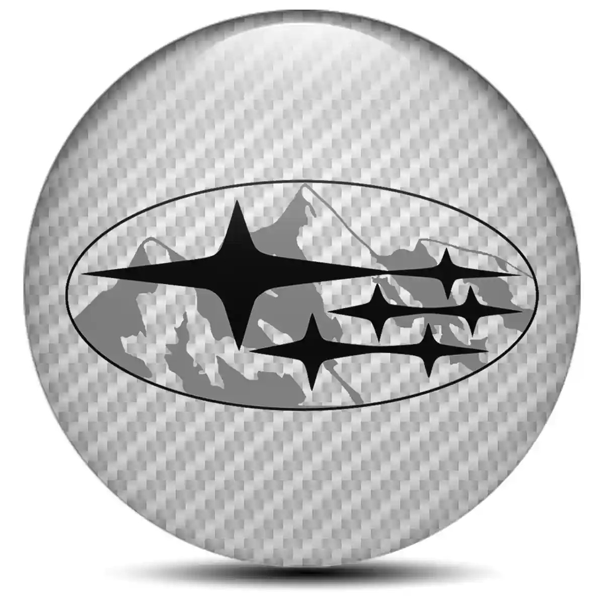 Subaru Emblem Badge Self-Adhesive Elite Edition
